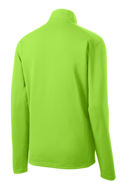 Sport-Tek Sport-Wick Textured 1/4-Zip Pullover. ST860