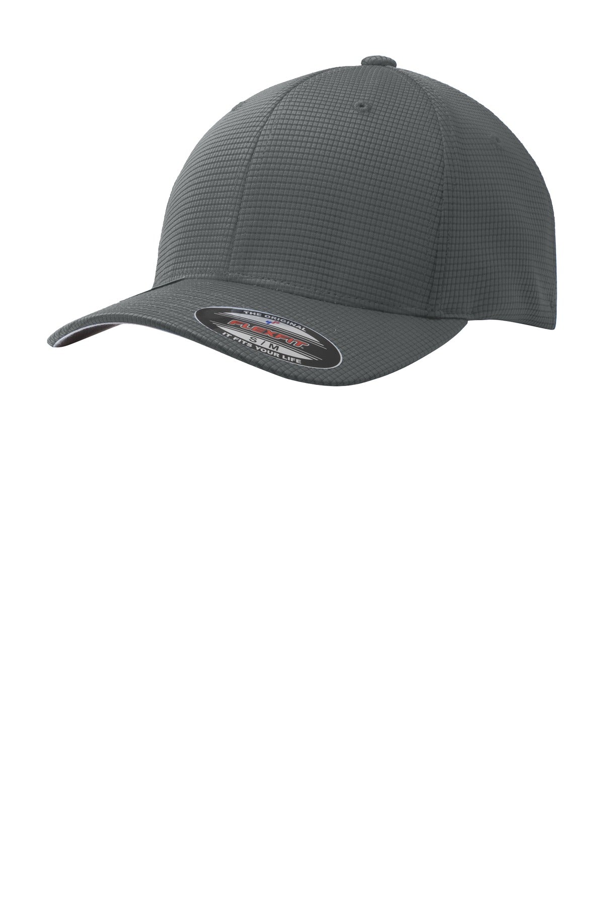 Sport-Tek Flexfit Grid Texture Cap. STC33