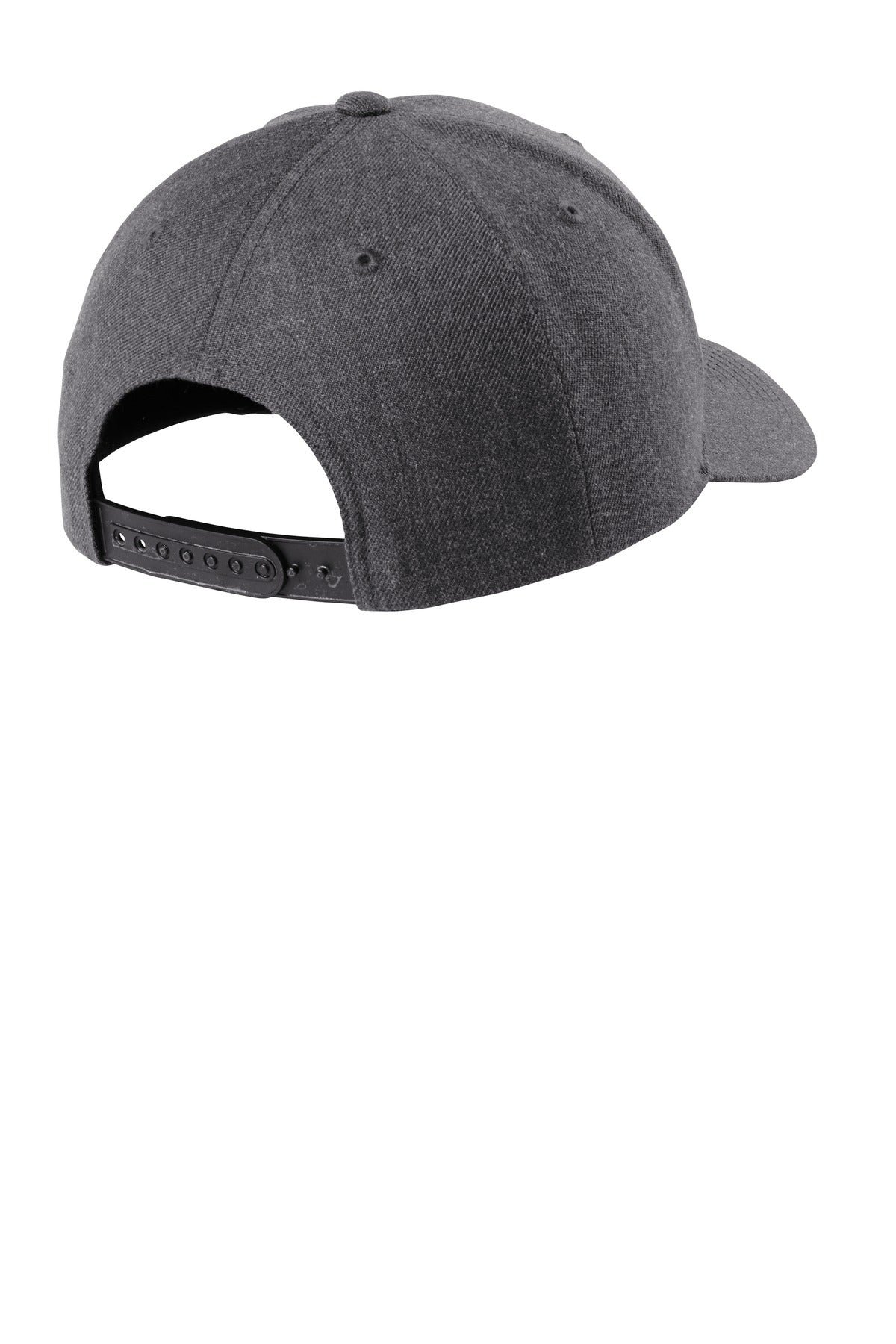 Sport-Tek Yupoong Curve Bill Snapback Cap. STC43