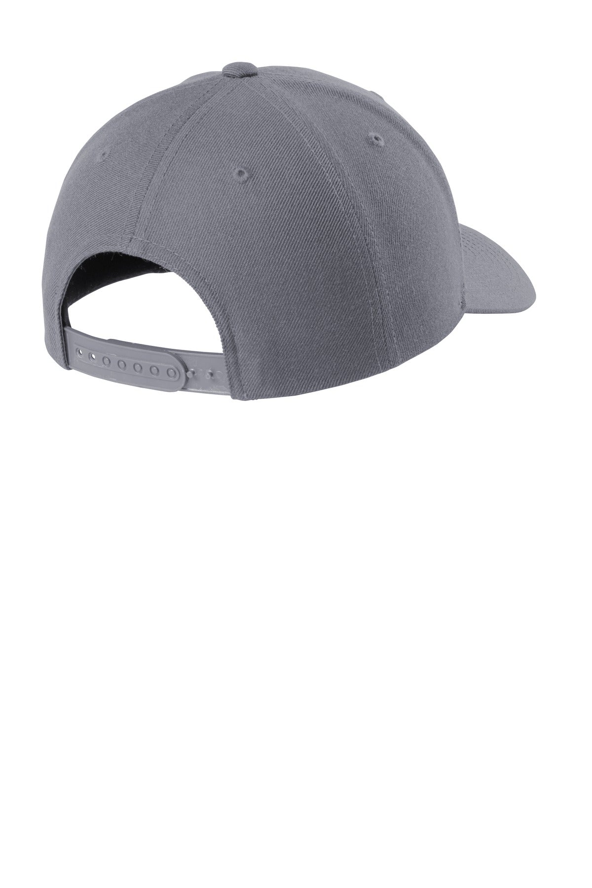 Sport-Tek Yupoong Curve Bill Snapback Cap. STC43