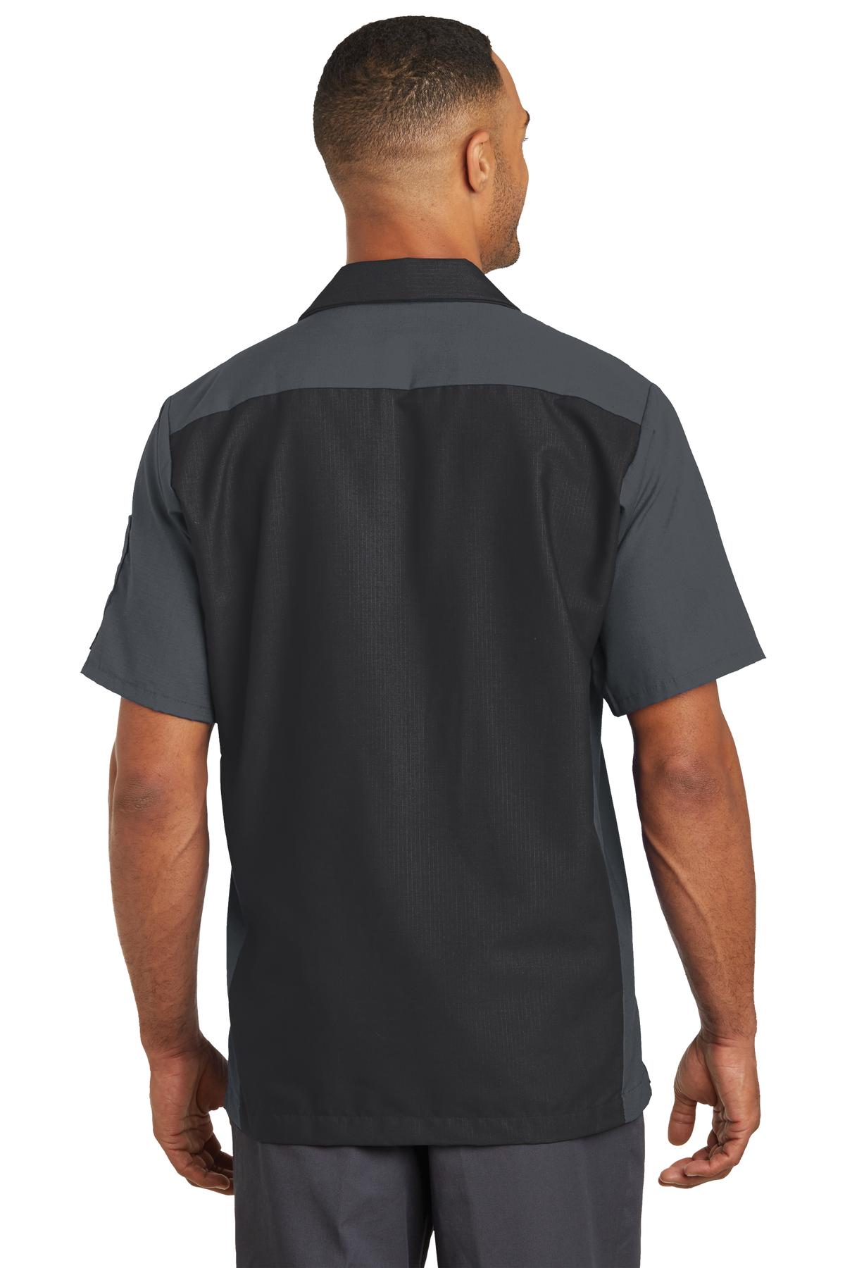 Red Kap Short Sleeve Ripstop Crew Shirt. SY20