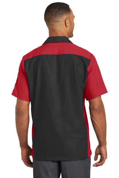 Red Kap Short Sleeve Ripstop Crew Shirt. SY20