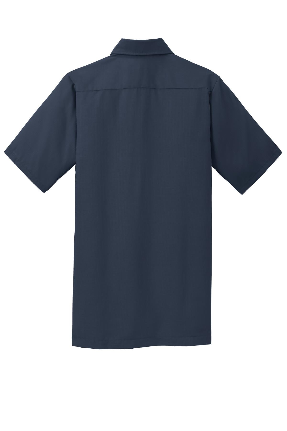 Red Kap Short Sleeve Solid Ripstop Shirt. SY60