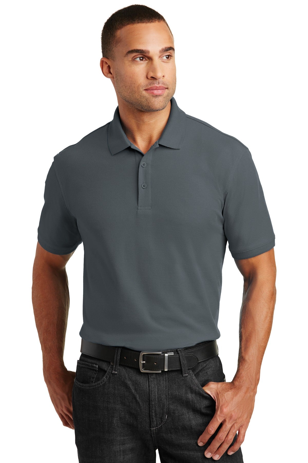 Port Authority Tall Core Classic Pique Polo. TLK100