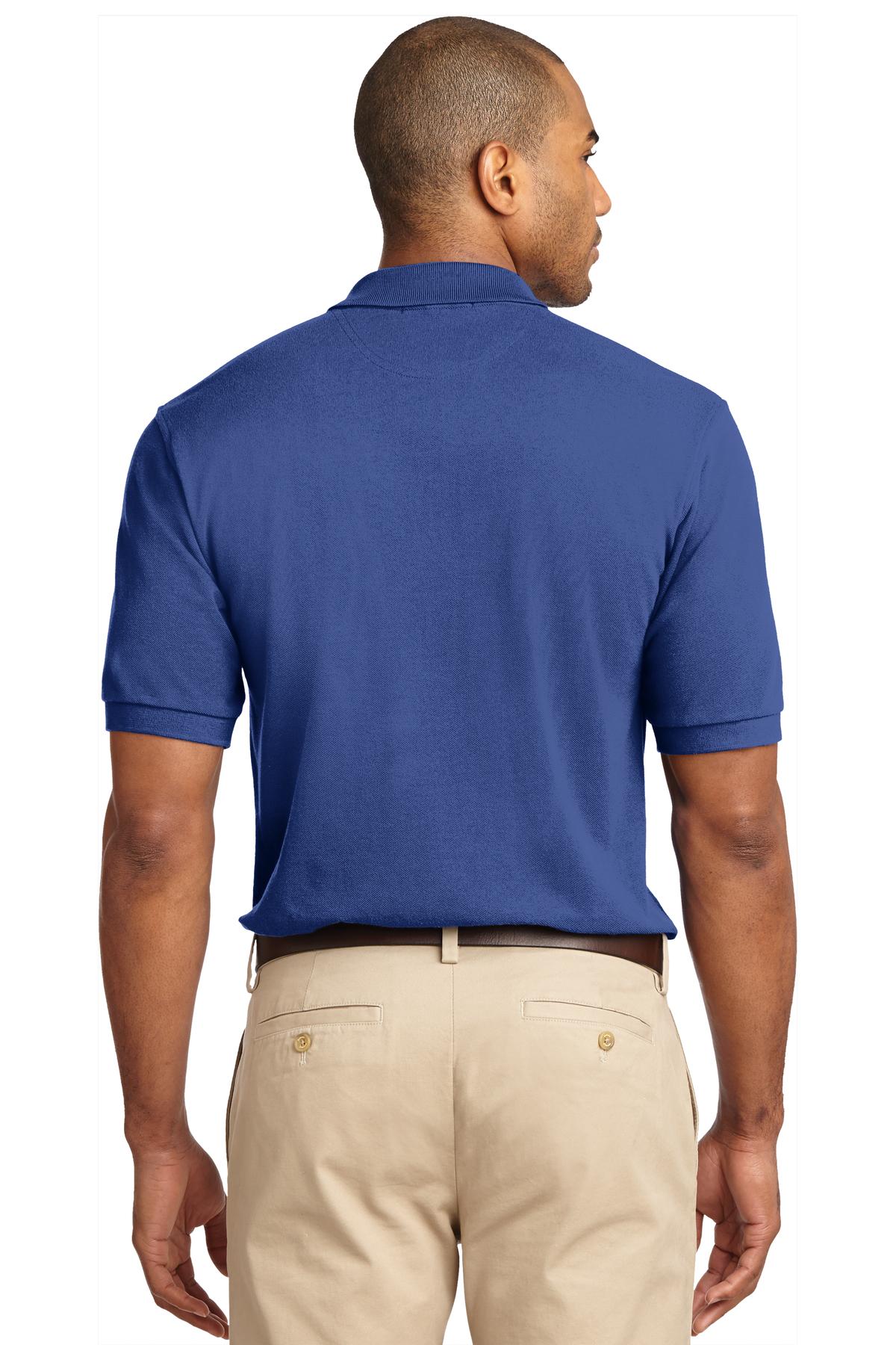 Port Authority Tall Heavyweight Cotton Pique Polo. TLK420