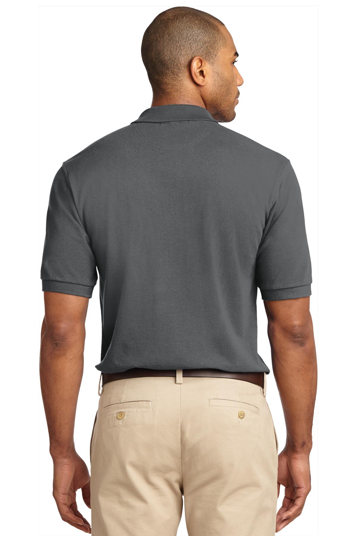 Port Authority Tall Heavyweight Cotton Pique Polo. TLK420