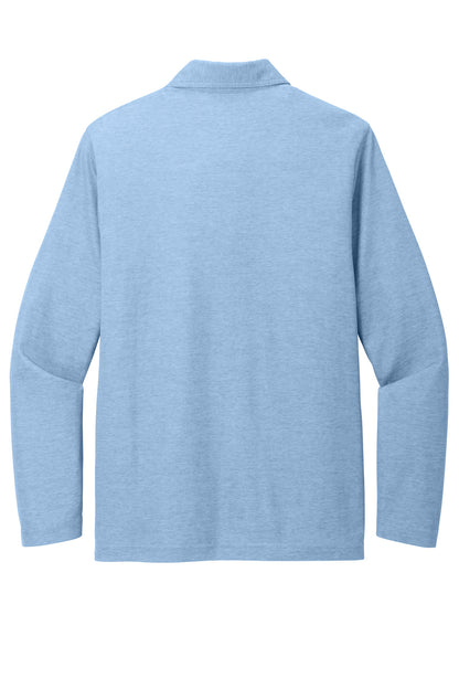TravisMathew Oceanside Heather Long Sleeve Polo TM1MZ343