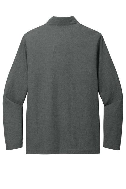 TravisMathew Oceanside Heather Long Sleeve Polo TM1MZ343