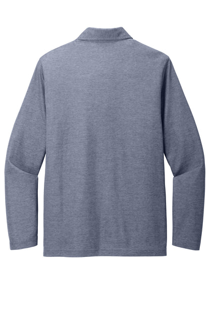 TravisMathew Oceanside Heather Long Sleeve Polo TM1MZ343