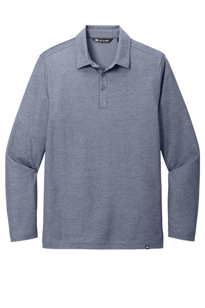 TravisMathew Oceanside Heather Long Sleeve Polo TM1MZ343