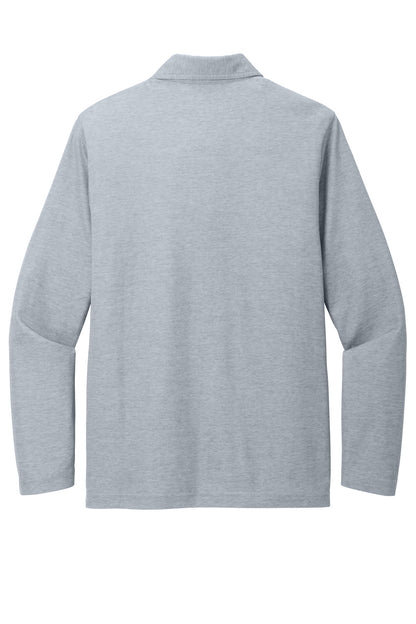 TravisMathew Oceanside Heather Long Sleeve Polo TM1MZ343