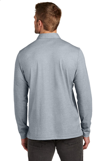 TravisMathew Oceanside Heather Long Sleeve Polo TM1MZ343