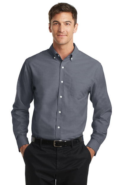 Port Authority Tall SuperPro™ Oxford Shirt. TS658