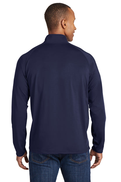 Sport-Tek Tall Sport-Wick Stretch 1/4-Zip Pullover. TST850