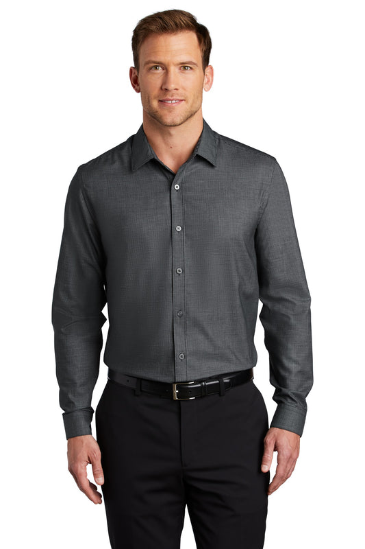 Port Authority Pincheck Easy Care Shirt W645