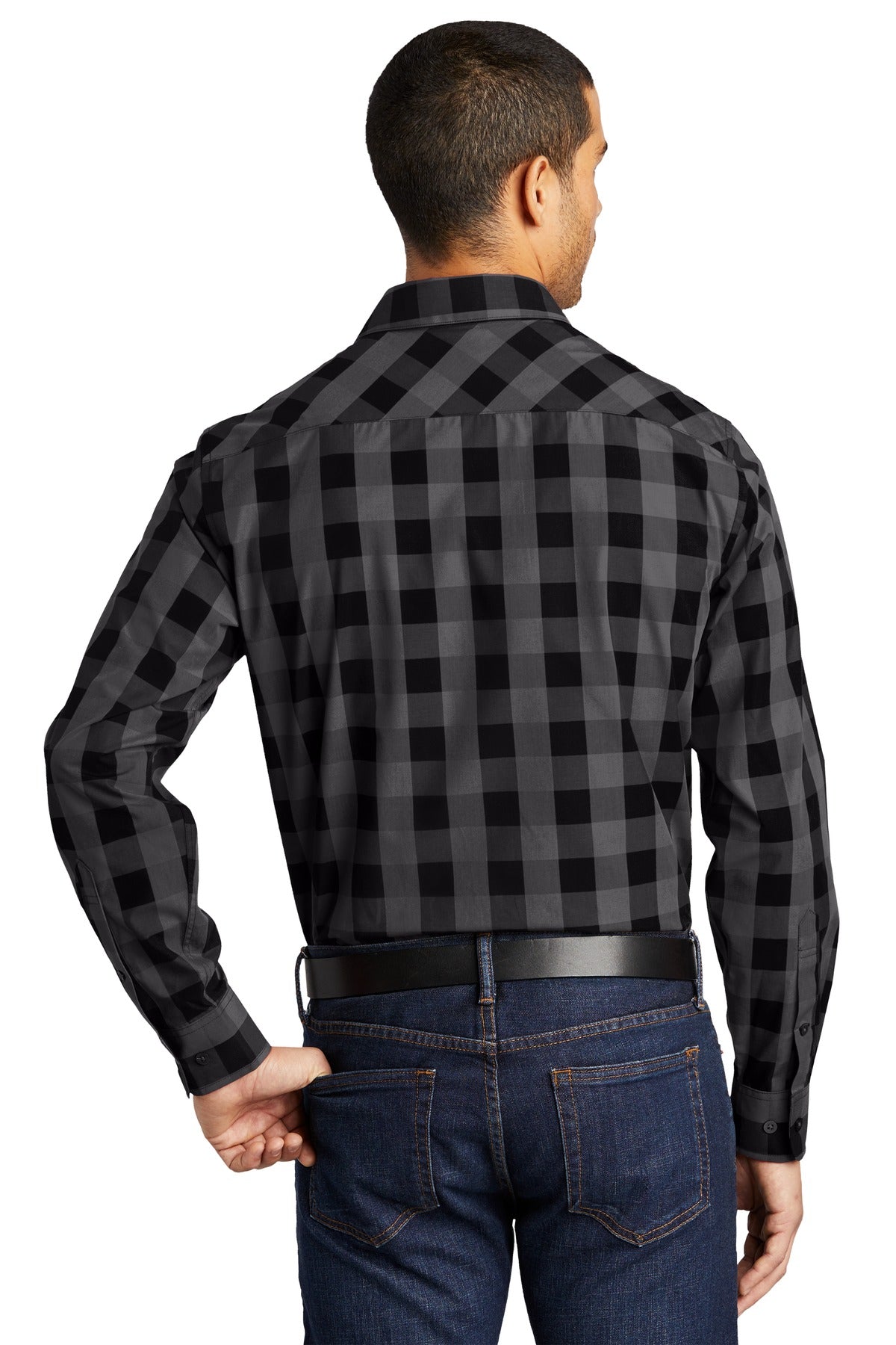 Port Authority Everyday Plaid Shirt. W670