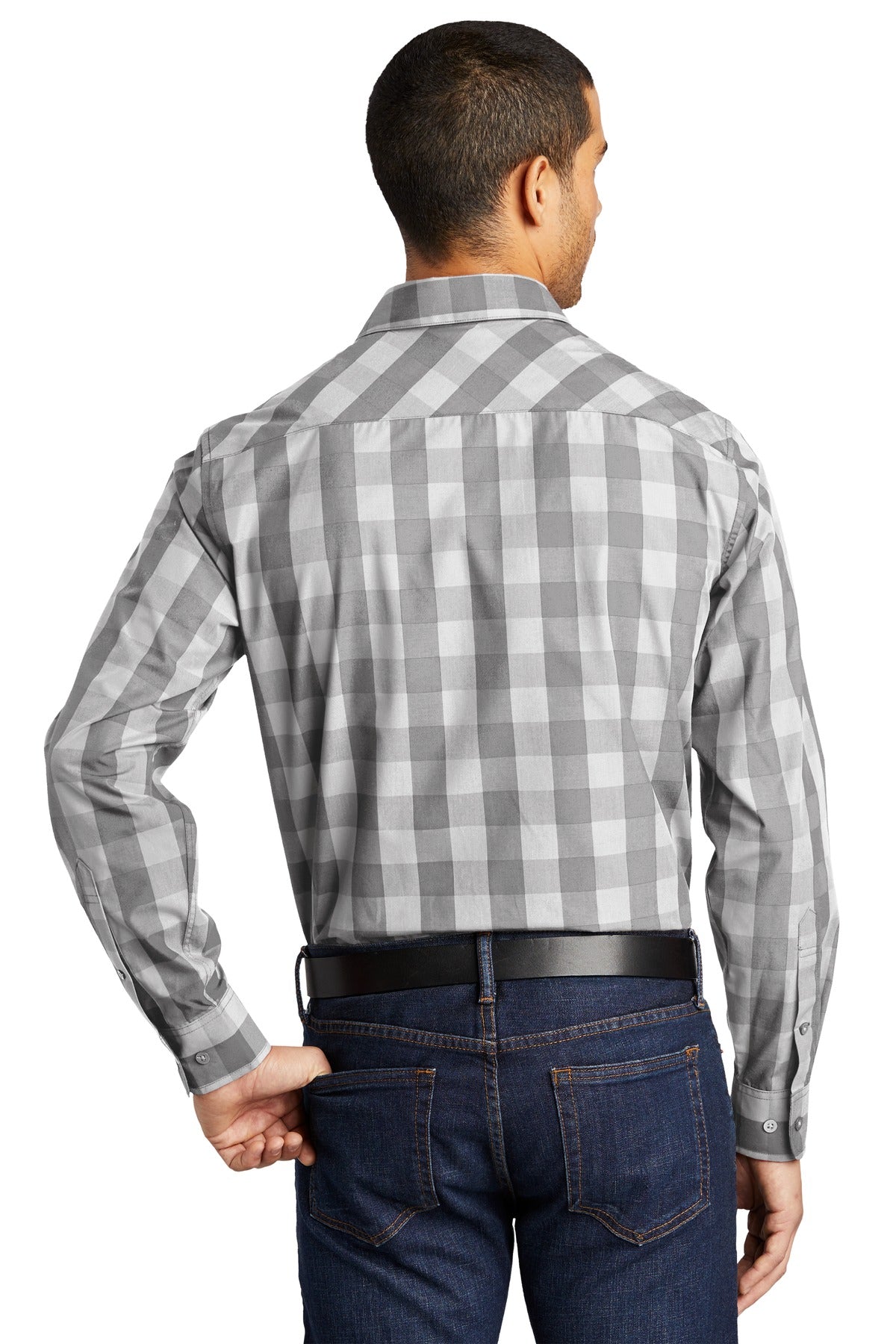 Port Authority Everyday Plaid Shirt. W670