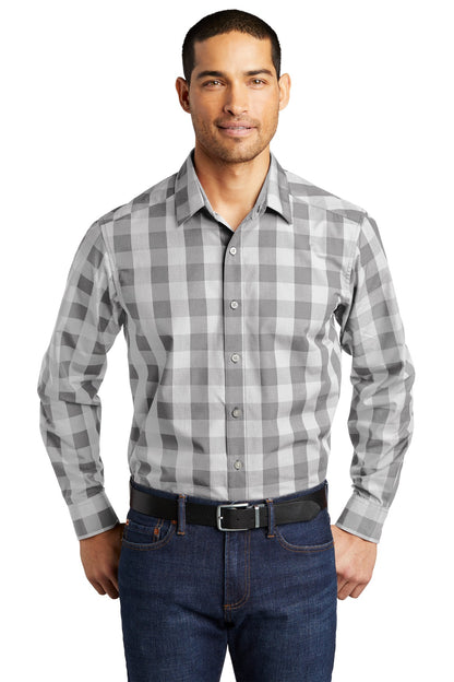 Port Authority Everyday Plaid Shirt. W670