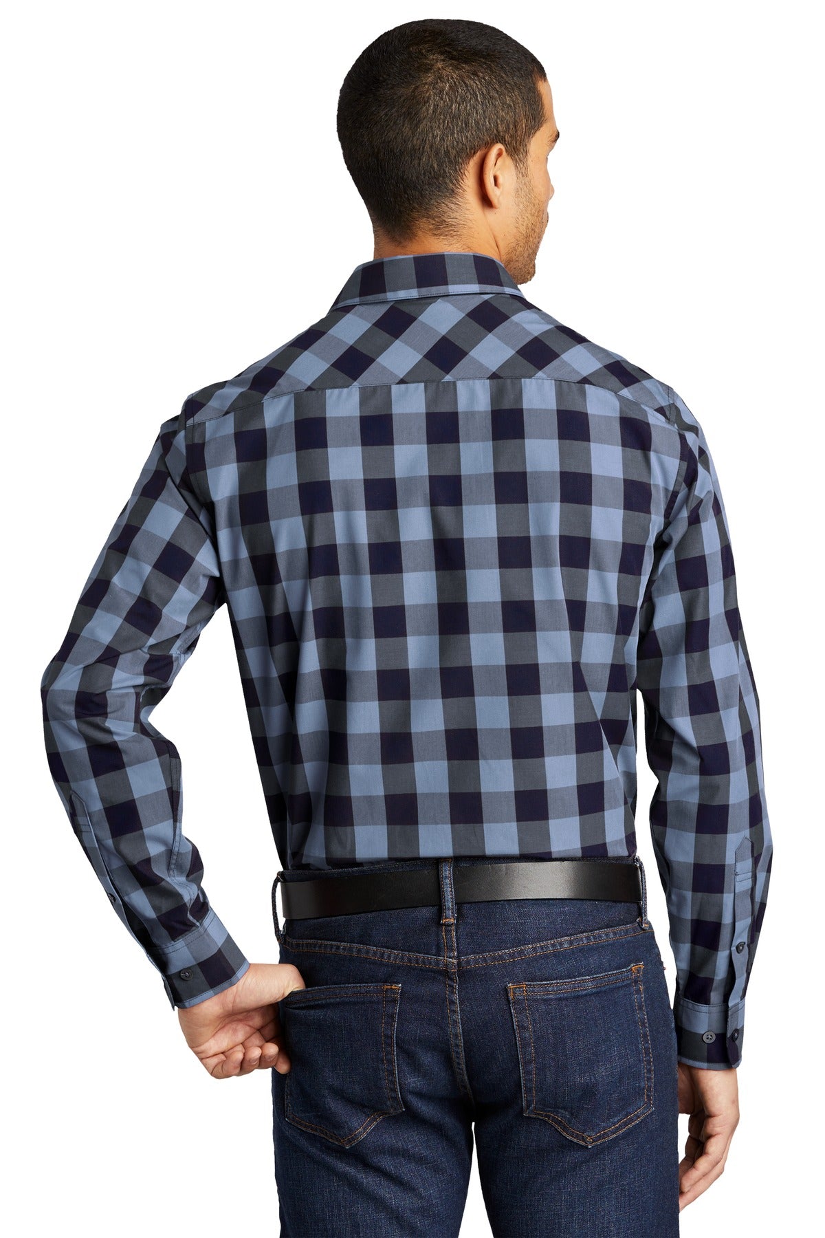 Port Authority Everyday Plaid Shirt. W670