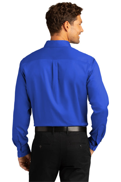 Port Authority Long Sleeve SuperPro React™ Twill Shirt. W808