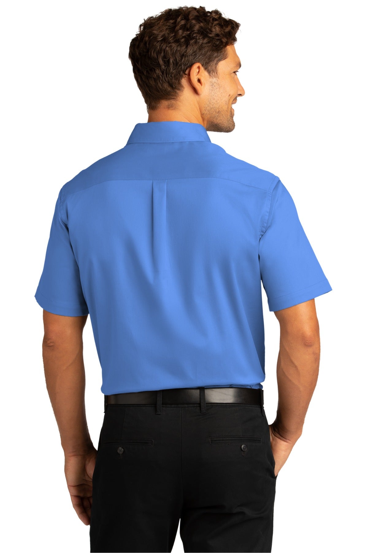 Port Authority Short Sleeve SuperPro React™ Twill Shirt. W809